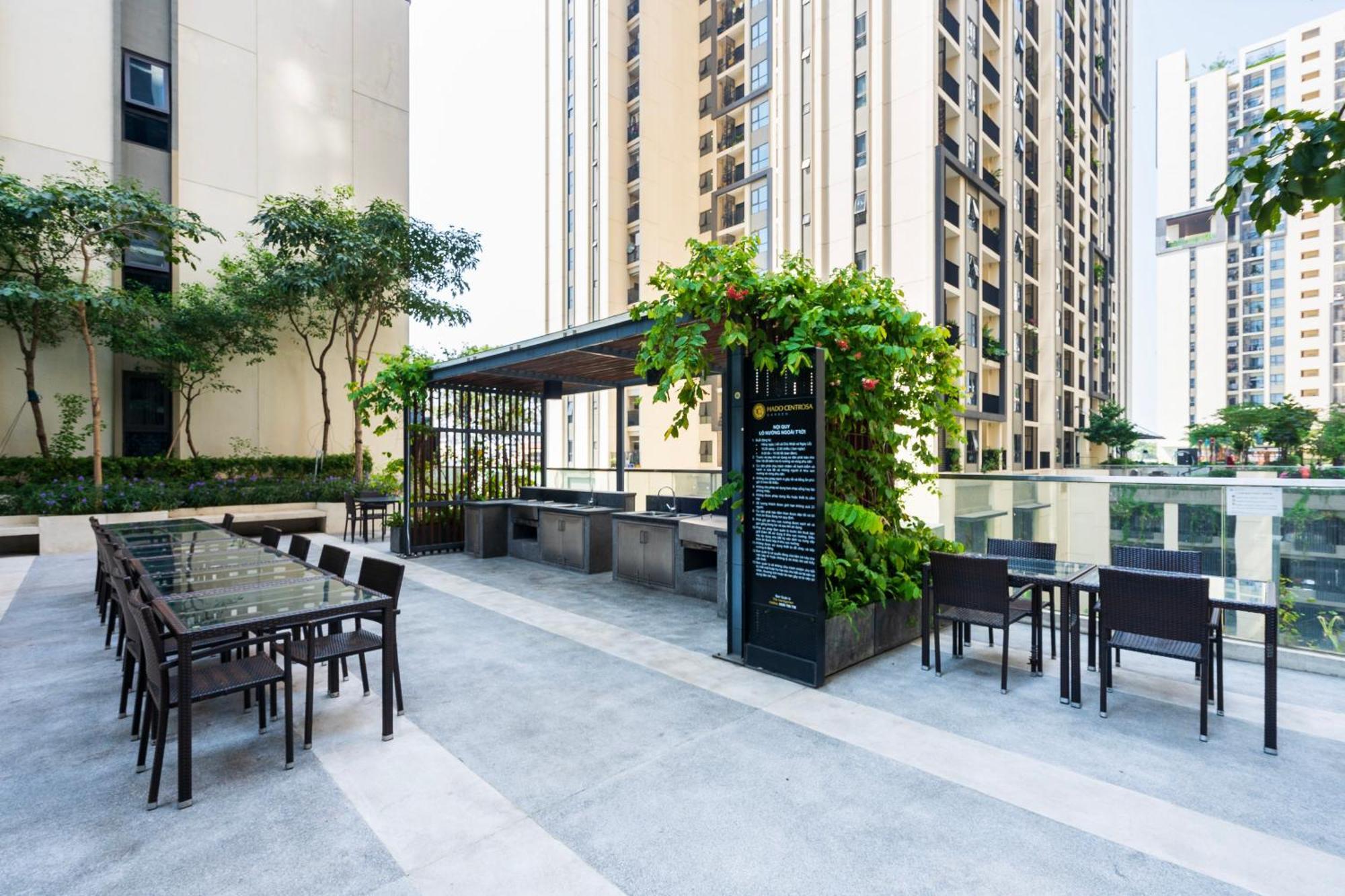 호치민 Aparment Ha Do Centrosa 아파트 외부 사진